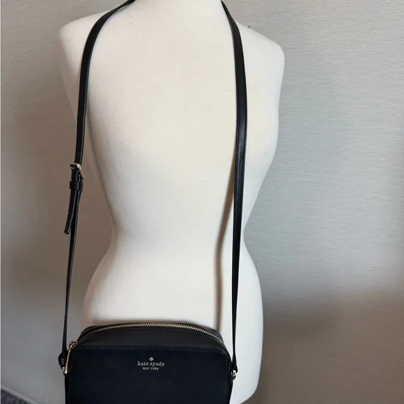 Kate Spade Elegant Black Crossbody Bag - Picture 1 of 2